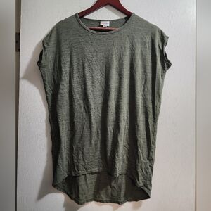 Lularoe Green Casual Shirt